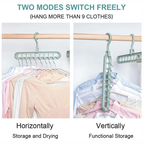 Space Saver Cloth Hanger (Pack Of 3)