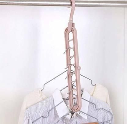 Space Saver Cloth Hanger (Pack Of 3)